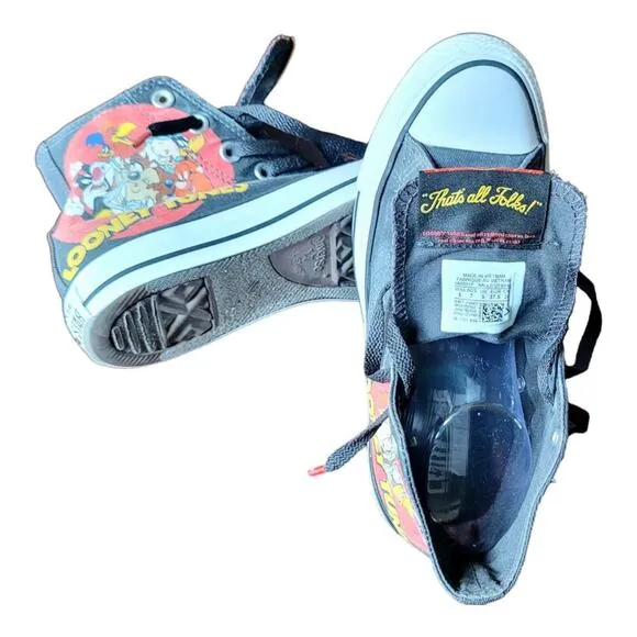 Converse Chuck Taylor All Stars Looney Tunes High Top Sneakers Athleisure Shoe