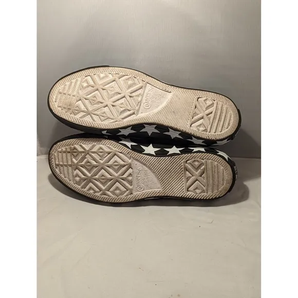 Converse Chuck Taylor Miley Cyrus Black Patent “Mickey “Low Top 6.5 Women Shoes