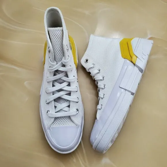 Converse CPX70 White/Speed Yellow High Top Women's Shoes