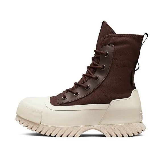 Converse Lugged 2.0 Counter Climate Boot in Dark Root/Dark Root/Papyrus Men’s 12
