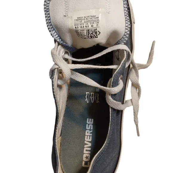 Converse TRUCK TAYLOR ALL STAR MEN'S / Unisex LOW TOP SHOES SIZE 8.5