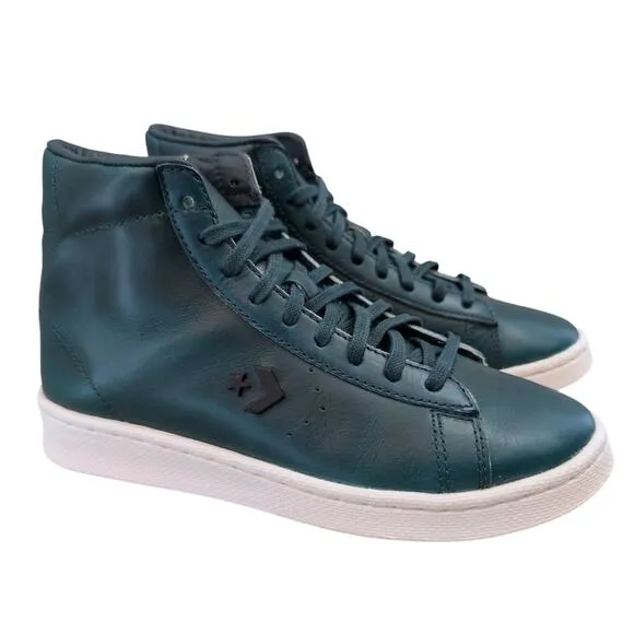 Converse x Horween Leather Co. Green Limited Edition Pro High Top Womens 7