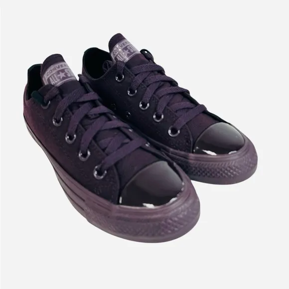 Converse x OPI Women's Chuck Taylor OX Sneakers 165731C Dark Purple Size 5