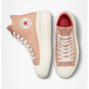 Converse Chuck Taylor All Star Move 9.5 Platform Checkered Woman Shoes