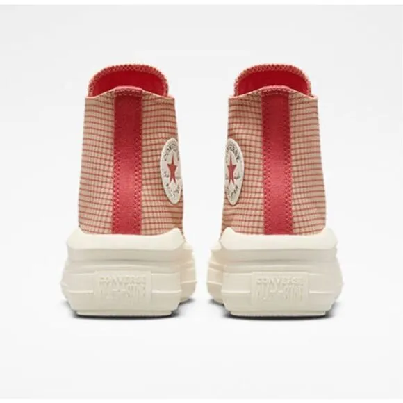 Converse Chuck Taylor All Star Move 9.5 Platform Checkered Woman Shoes