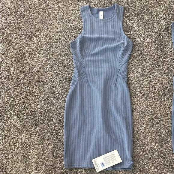 COPY - lululemon Ribbed Softstreme Slim Fit Tank Dress NWT