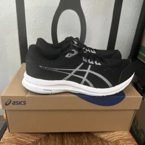 COPY - NEW Mens ASICS GEL-CONTEND 8 Black/White Running Shoes Size 11.5 EXTRA W…