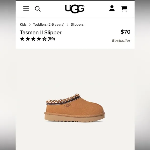 Cozy Brown Kids Slippers
