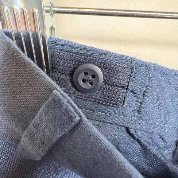 Crewcuts Ludlow Slim Boys Linen Dress Pants Size 6 Blue NWT *Flaw*
