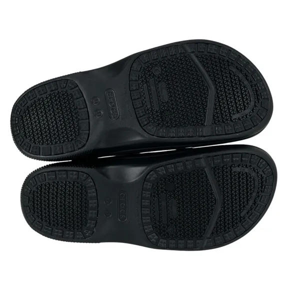 Crocs | Men 11 | Black On The Clock Slip Resistant Work‎ Slip-On Clog Shoes