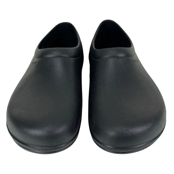 Crocs | Men 11 | Black On The Clock Slip Resistant Work‎ Slip-On Clog Shoes