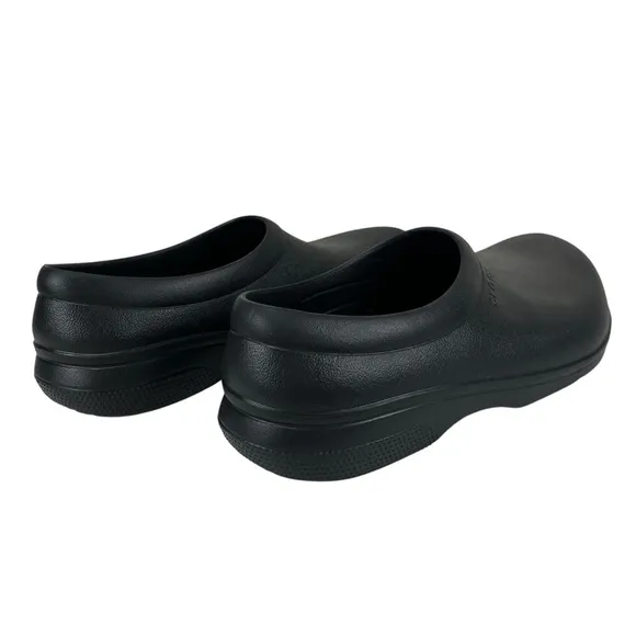 Crocs | Men 11 | Black On The Clock Slip Resistant Work‎ Slip-On Clog Shoes
