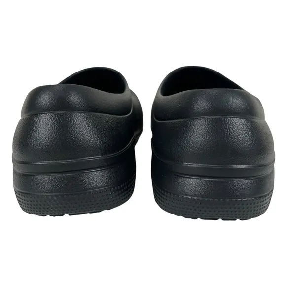 Crocs | Men 11 | Black On The Clock Slip Resistant Work‎ Slip-On Clog Shoes