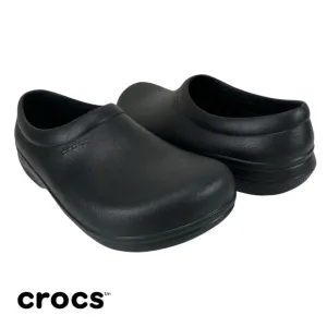Crocs | Men 11 | Black On The Clock Slip Resistant Work‎ Slip-On Clog Shoes