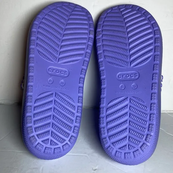 Crocs Unisex Classic Cozzzy Purple Sandals