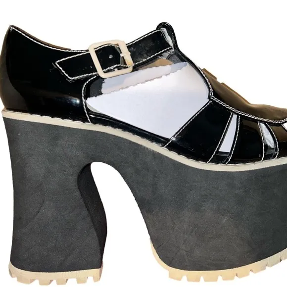 Current Mood~After School Hellraiser Patent Mary Janes~9