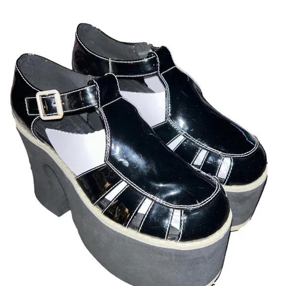 Current Mood~After School Hellraiser Patent Mary Janes~9