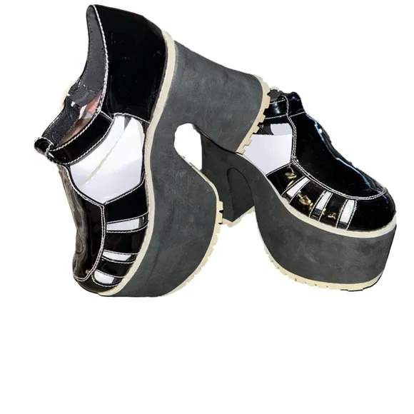Current Mood~After School Hellraiser Patent Mary Janes~9
