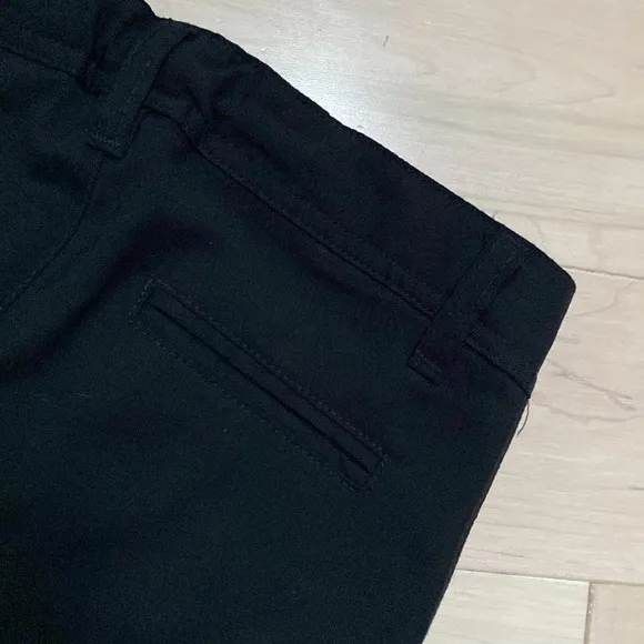 Dal Lago boys thin virgin wool black dress pants