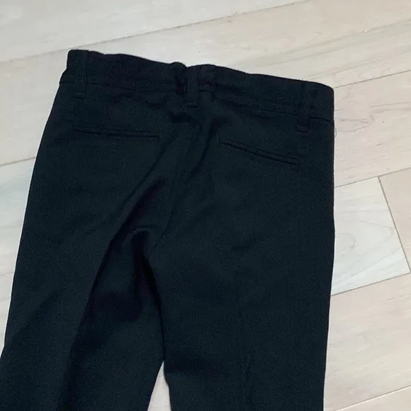 Dal Lago boys thin virgin wool black dress pants