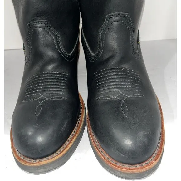 Dan‎ Post Albuquerque Waterproof Work Boots DP69680 Black US Men's Size 10D