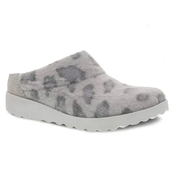 DANSKO Lucie Wooly Indoor / Outdoor Mule Slippers (Sz 40)