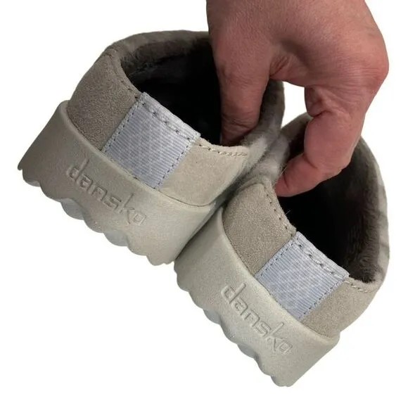 DANSKO Lucie Wooly Indoor / Outdoor Mule Slippers (Sz 40)