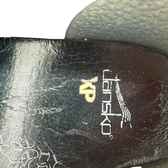 Dansko Pro XP 2.0 Pewter Brushed Patent Women's Clogs Size 36