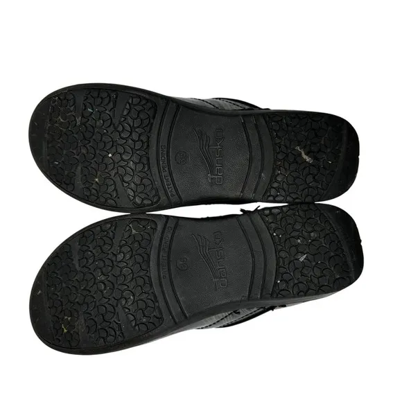 Dansko Pro XP 2.0 Pewter Brushed Patent Women's Clogs Size 36