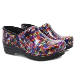 Dansko Professional Nurse's Shoes | Color Block Patent