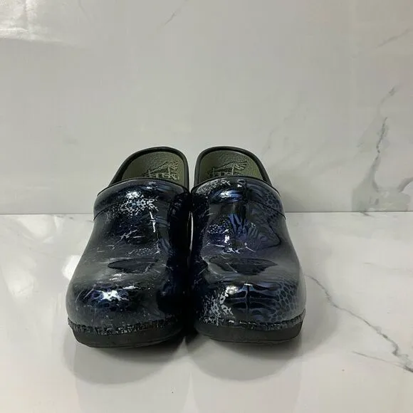 DANSKO Professional Metallic Patent Clogs