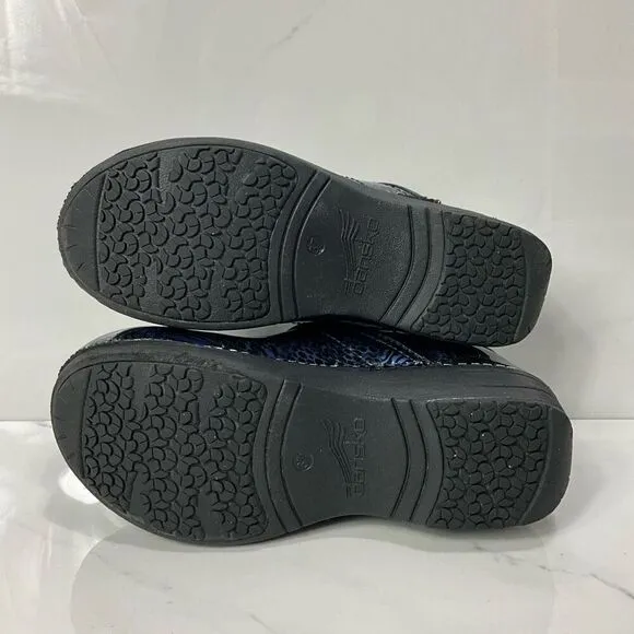 DANSKO Professional Metallic Patent Clogs