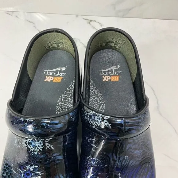 DANSKO Professional Metallic Patent Clogs