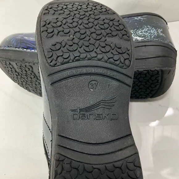 DANSKO Professional Metallic Patent Clogs