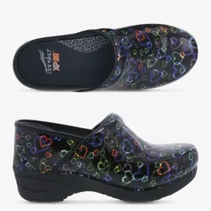 Dansko XP 2.0 Floating Hearts Clogs Size 38 = US 7.5/8