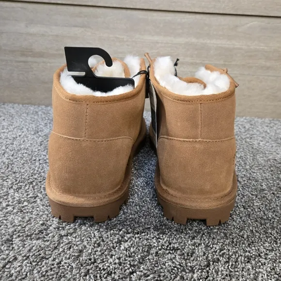 Dearfoams Shepparton Ez Lace Up Boot Fireside Boot NEW size 11