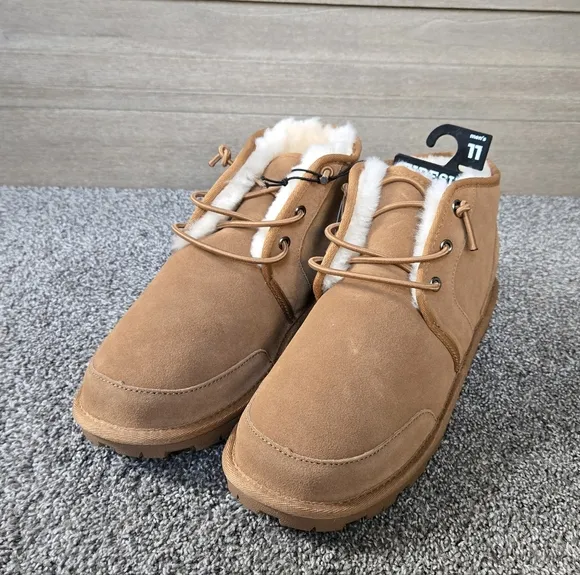 Dearfoams Shepparton Ez Lace Up Boot Fireside Boot NEW size 11