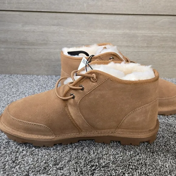 Dearfoams Shepparton Ez Lace Up Boot Fireside Boot NEW size 11