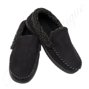 Dearfoams Slippers Men Black Small, XL Memory Foam Indoor/Outdoor NWT
