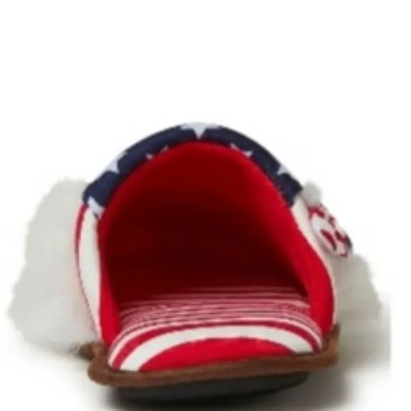 Dearfoams Unisex Americana Scuff slippers