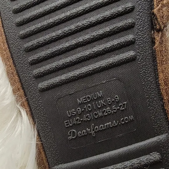 Dearfoams Unisex Americana Scuff slippers