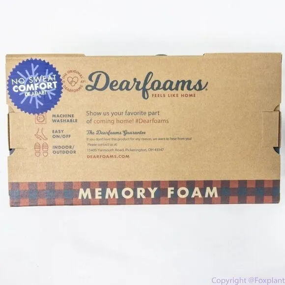 ‎Dearfoams Slippers Wool Blend