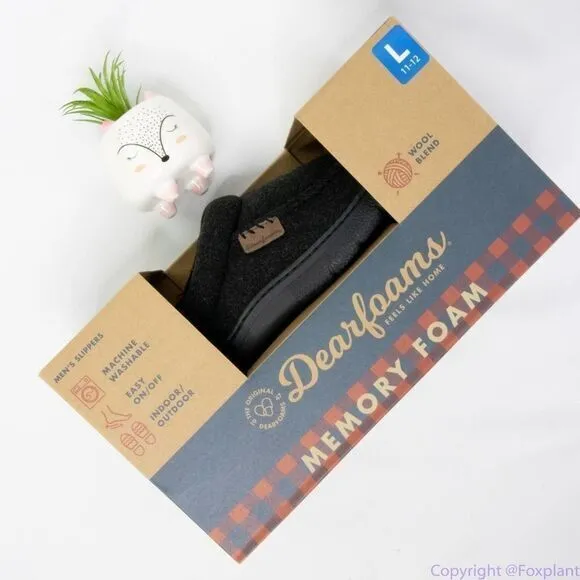 ‎Dearfoams Slippers Wool Blend