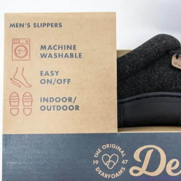 ‎Dearfoams Slippers Wool Blend
