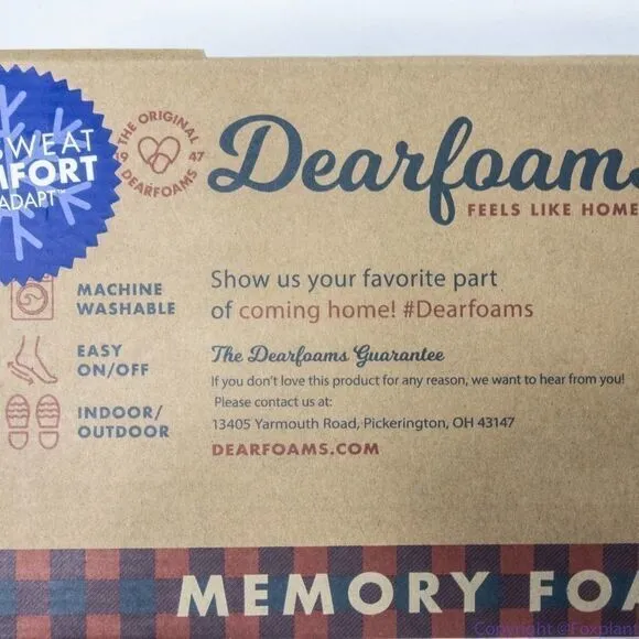 ‎Dearfoams Slippers Wool Blend
