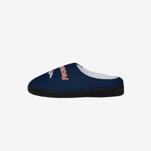 Denver Broncos Womens Sherpa Lined Memory Foam Slipper