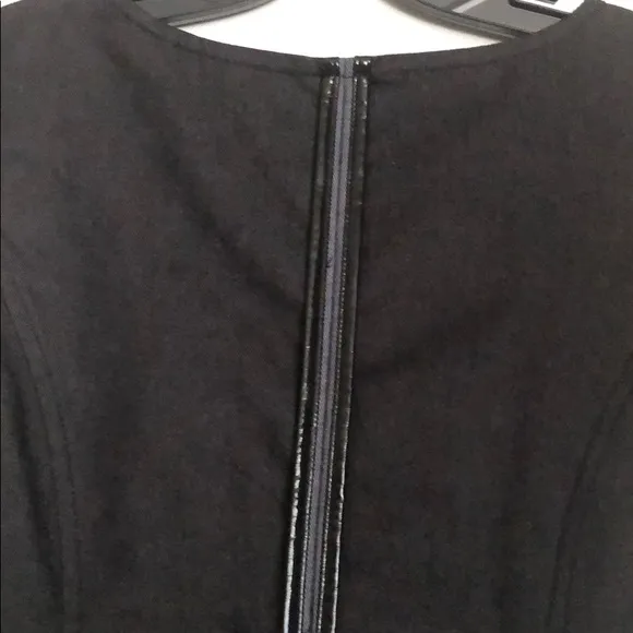 DEPT Button Front Black Dress .