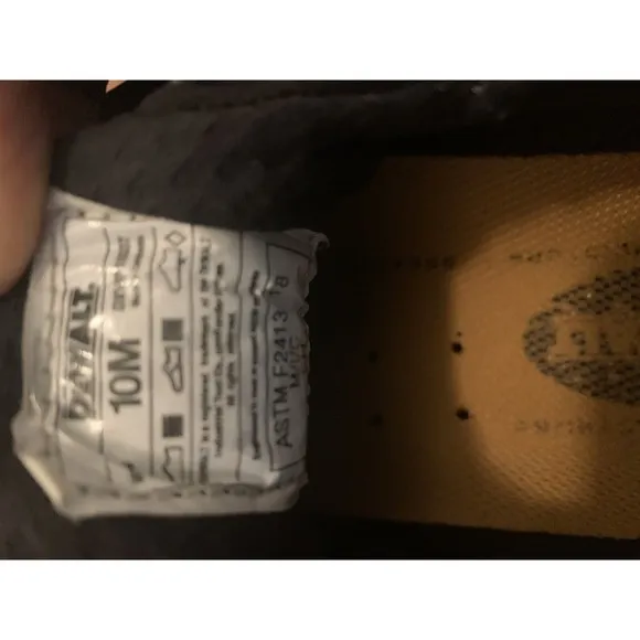 Dewalt Men's PRISM LOW Safety Toe Work Shoes Sneakers Black Yellow Size 10