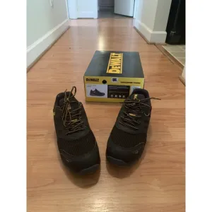 Dewalt Men's PRISM LOW Safety Toe Work Shoes Sneakers Black Yellow Size 10