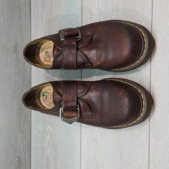 Doc Dr.Martens 8314 Leather Chunky Y2K Tractor Platform shoes sz M10 W11